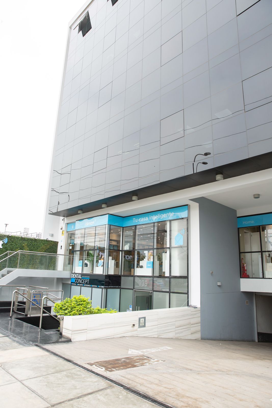 Recepción de la clínica